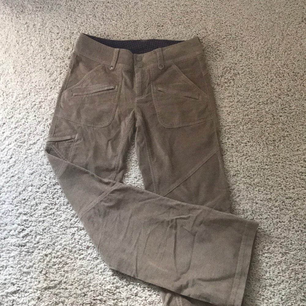 Athleta brushed velvet pants